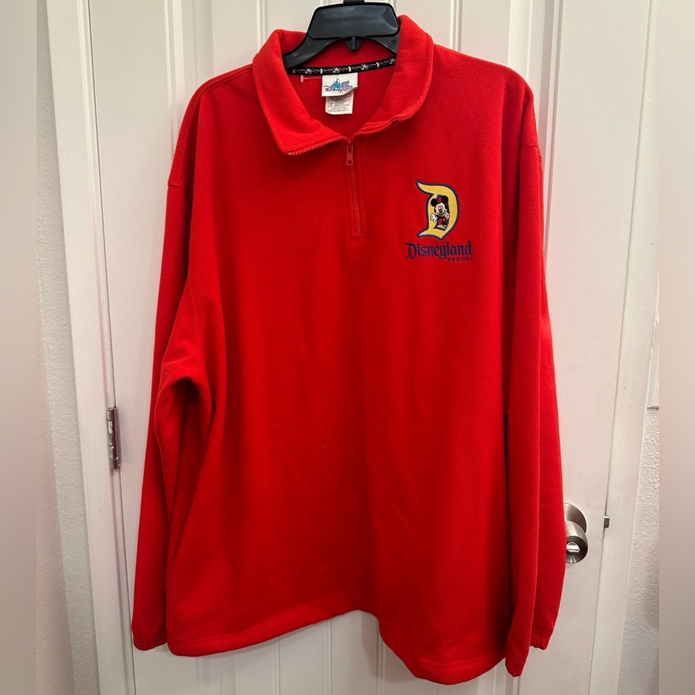 Disneyland Parks Quarter Zip Sweater NWOT